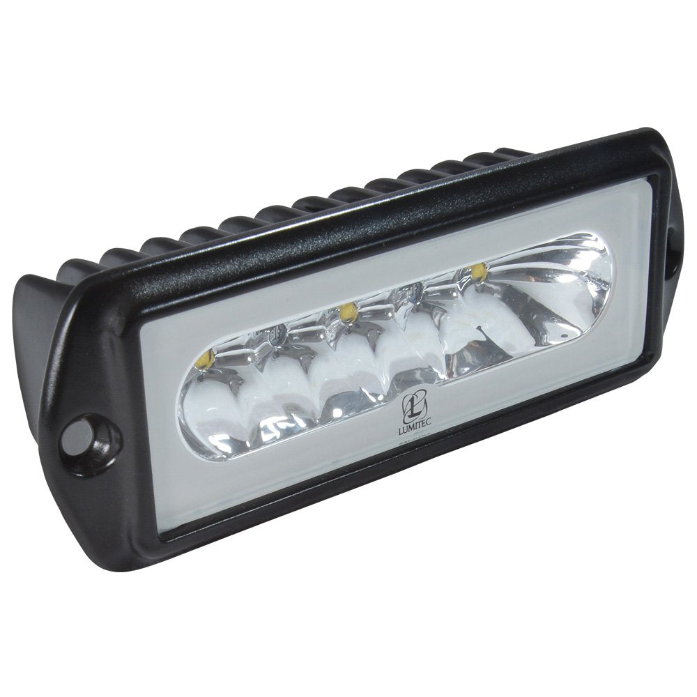 Lumitec Capri2 - Flush Mount Led Flood Light - Black Housing - 2-Color White/Red Dimming,WBEEAB00GU8PD7G